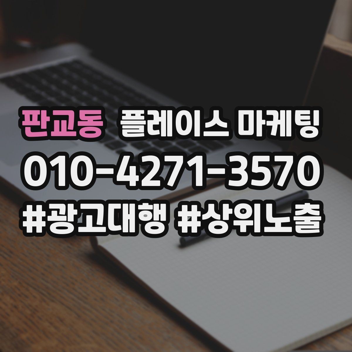판교동 플레이스 마케팅 일 예산을 조절하는 현실 기준