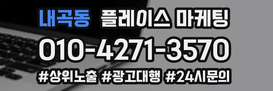 내곡동 플레이스 마케팅