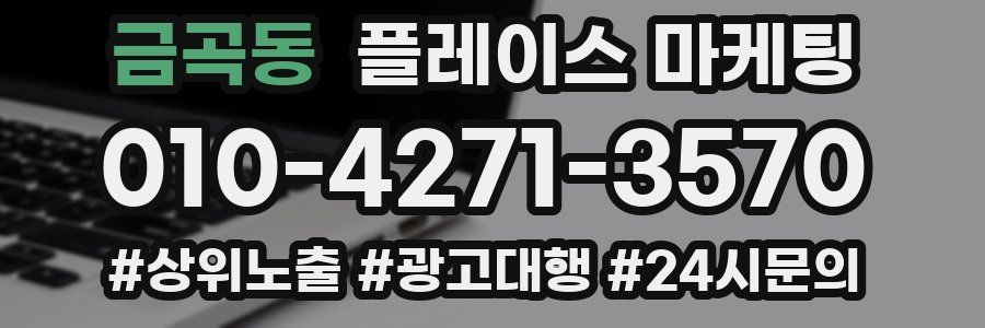 금곡동 플레이스 마케팅