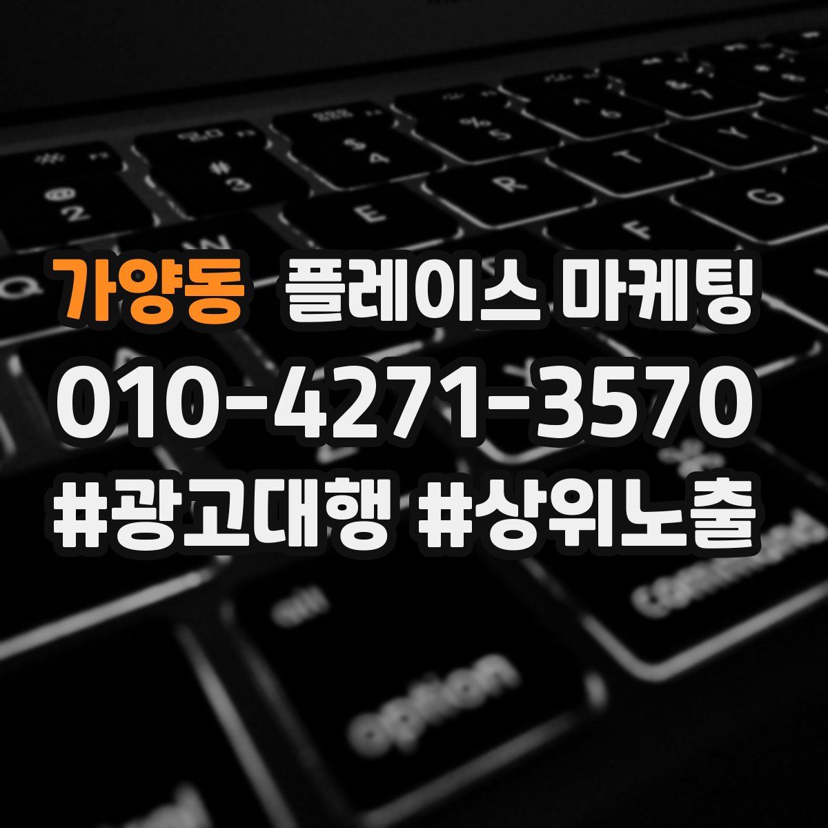 가양동 플레이스 마케팅