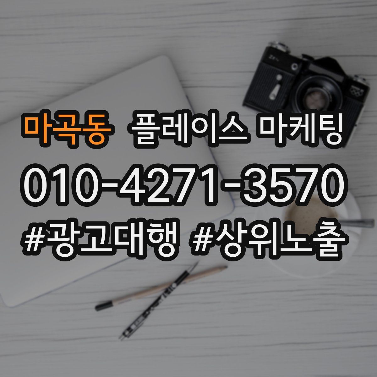 마곡동 플레이스 마케팅