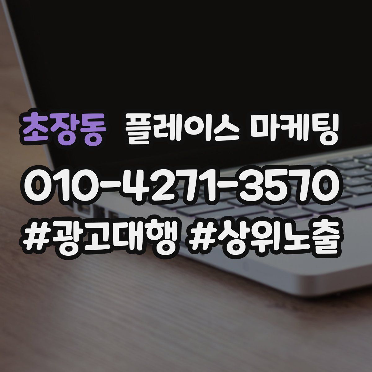 초장동 플레이스 마케팅