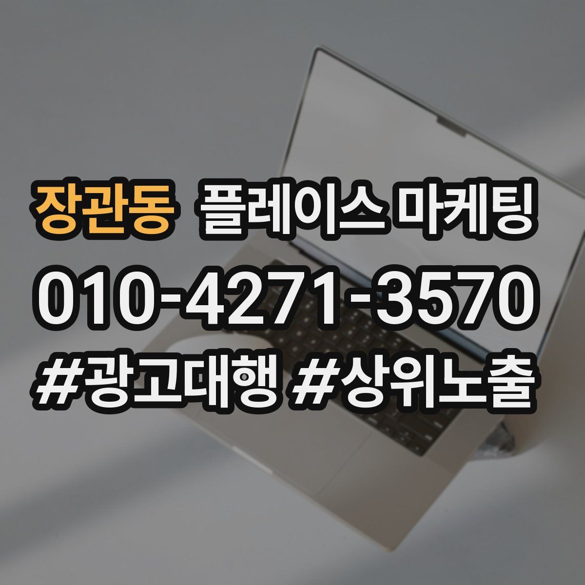 장관동 플레이스 마케팅