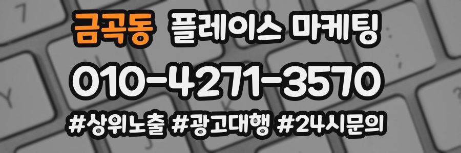 금곡동 플레이스 마케팅