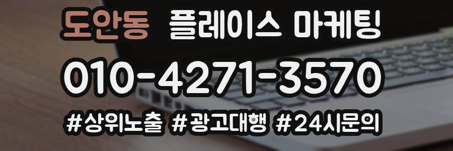 도안동 플레이스 마케팅