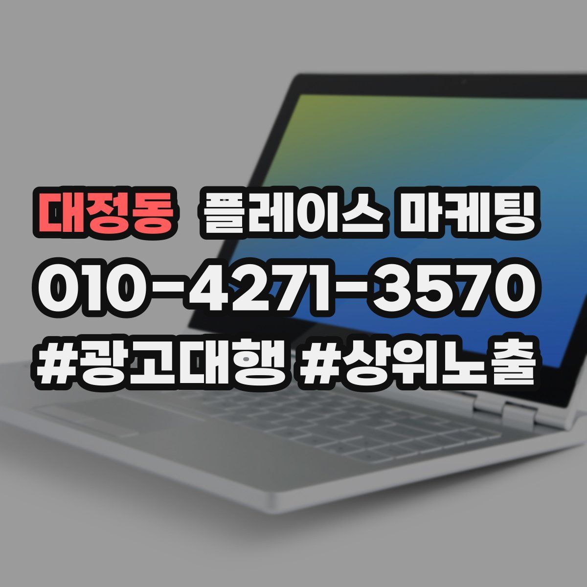 대정동 플레이스 마케팅