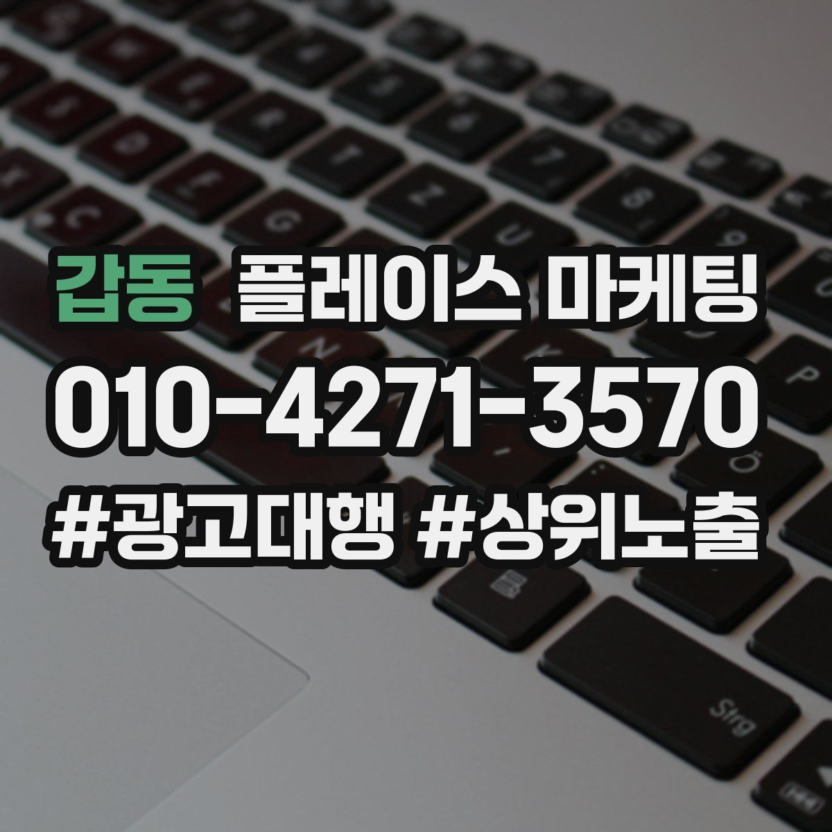 갑동 플레이스 마케팅