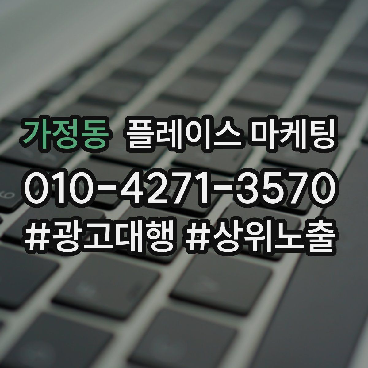 가정동 플레이스 마케팅