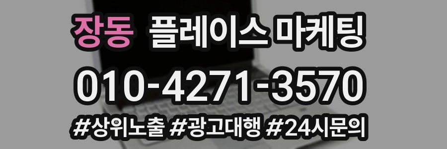 장동 플레이스 마케팅