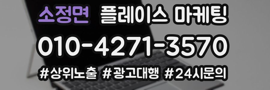 소정면 플레이스 마케팅