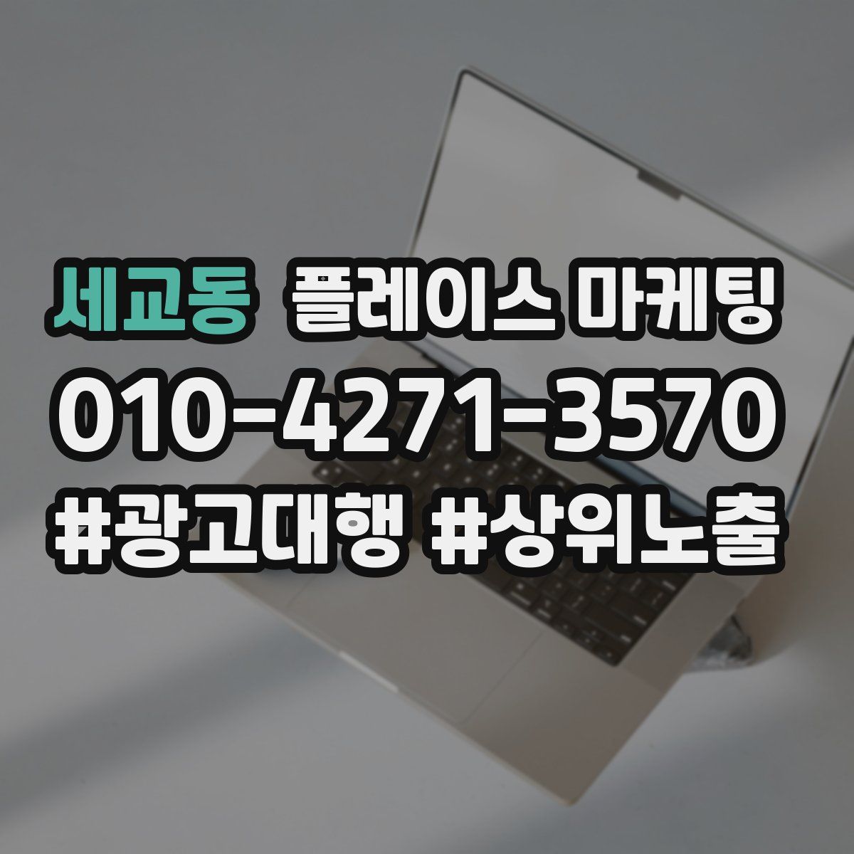 세교동 플레이스 마케팅