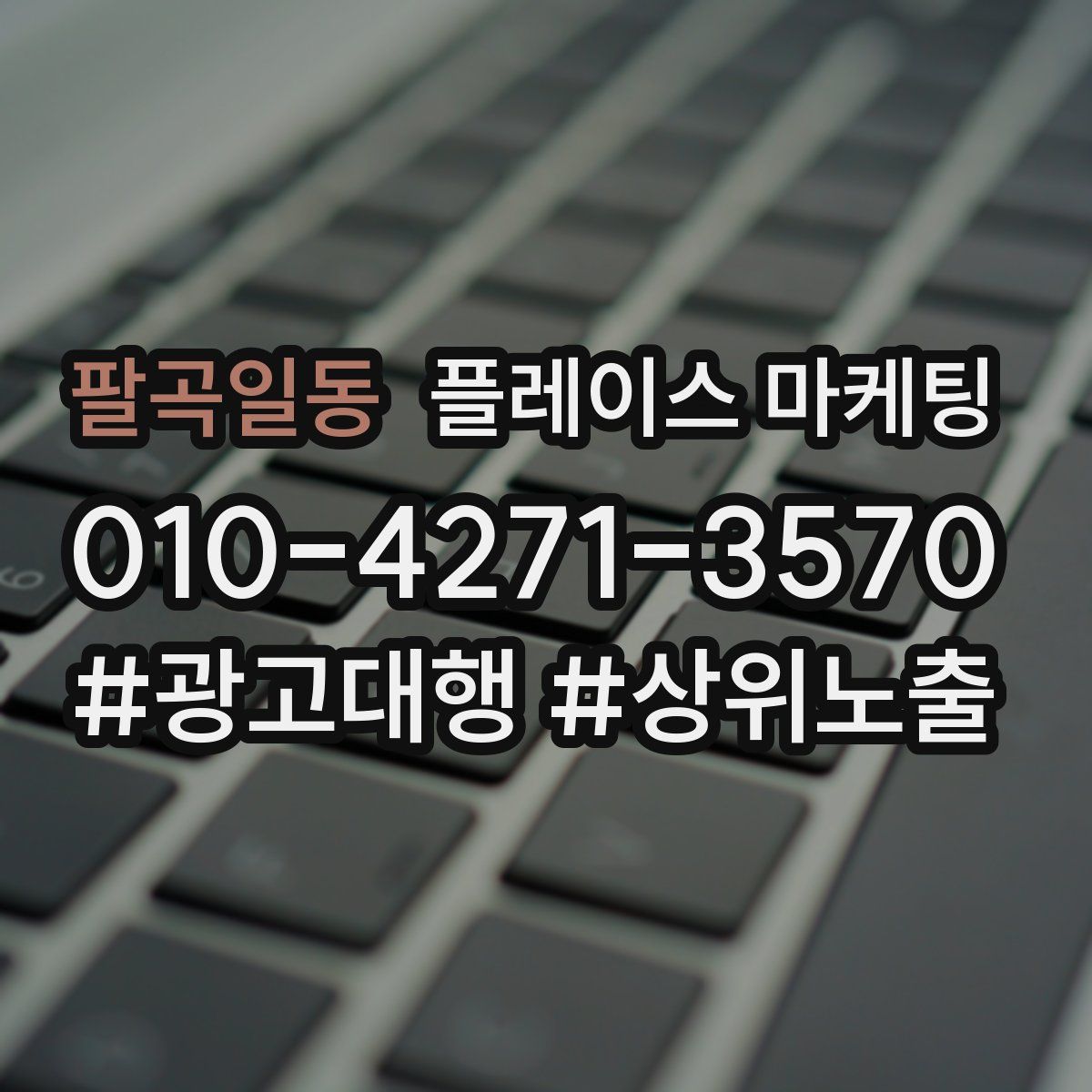 팔곡일동 플레이스 마케팅