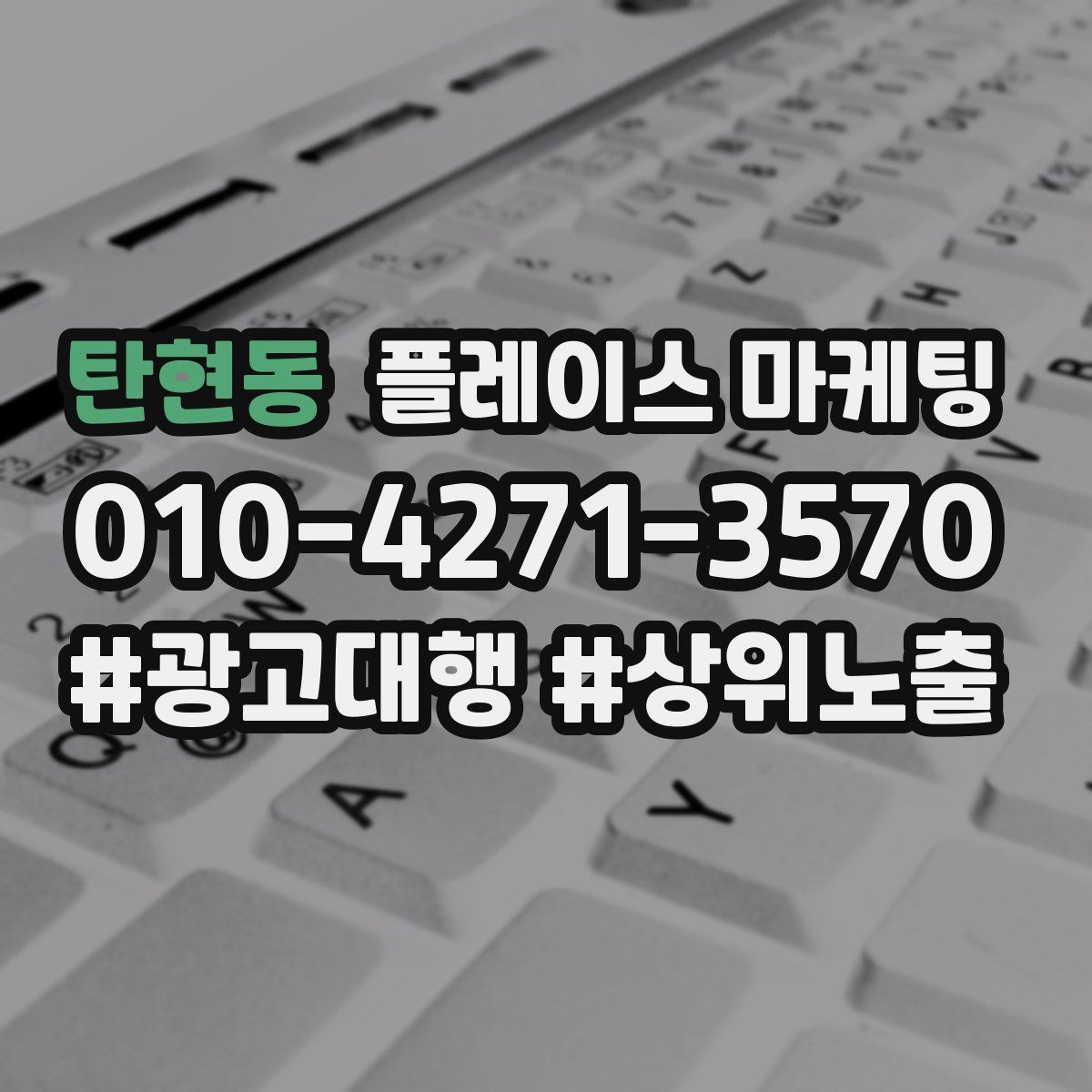 탄현동 플레이스 마케팅
