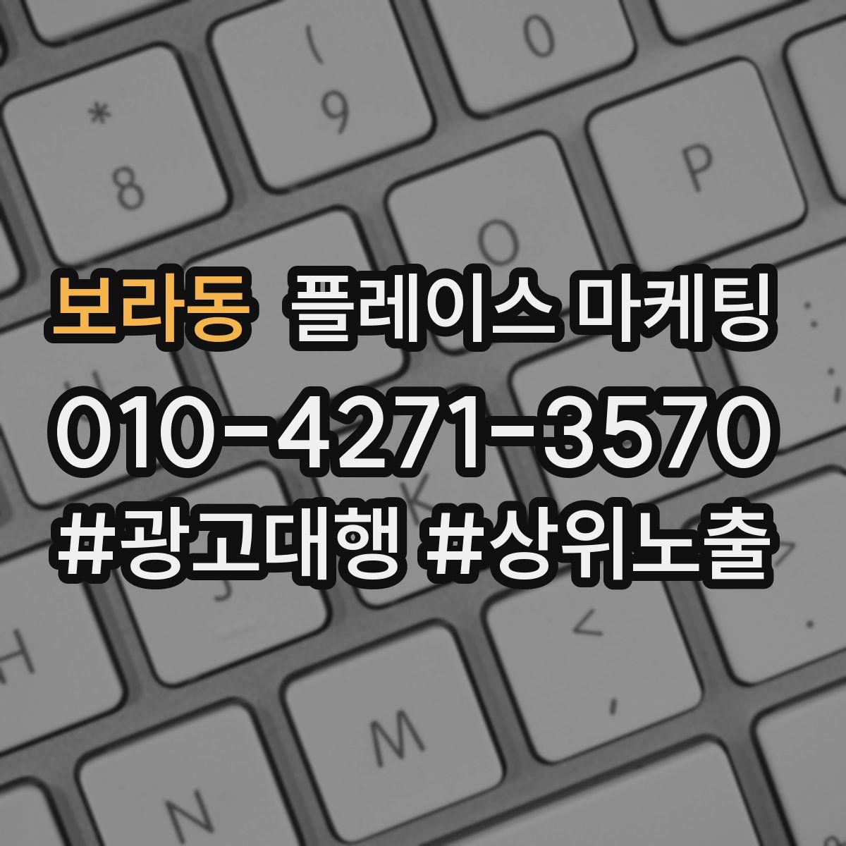 보라동 플레이스 마케팅