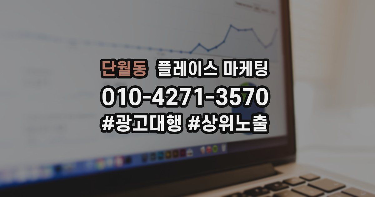 단월동 플레이스 마케팅