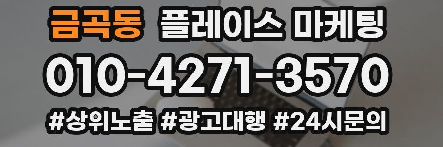 금곡동 플레이스 마케팅