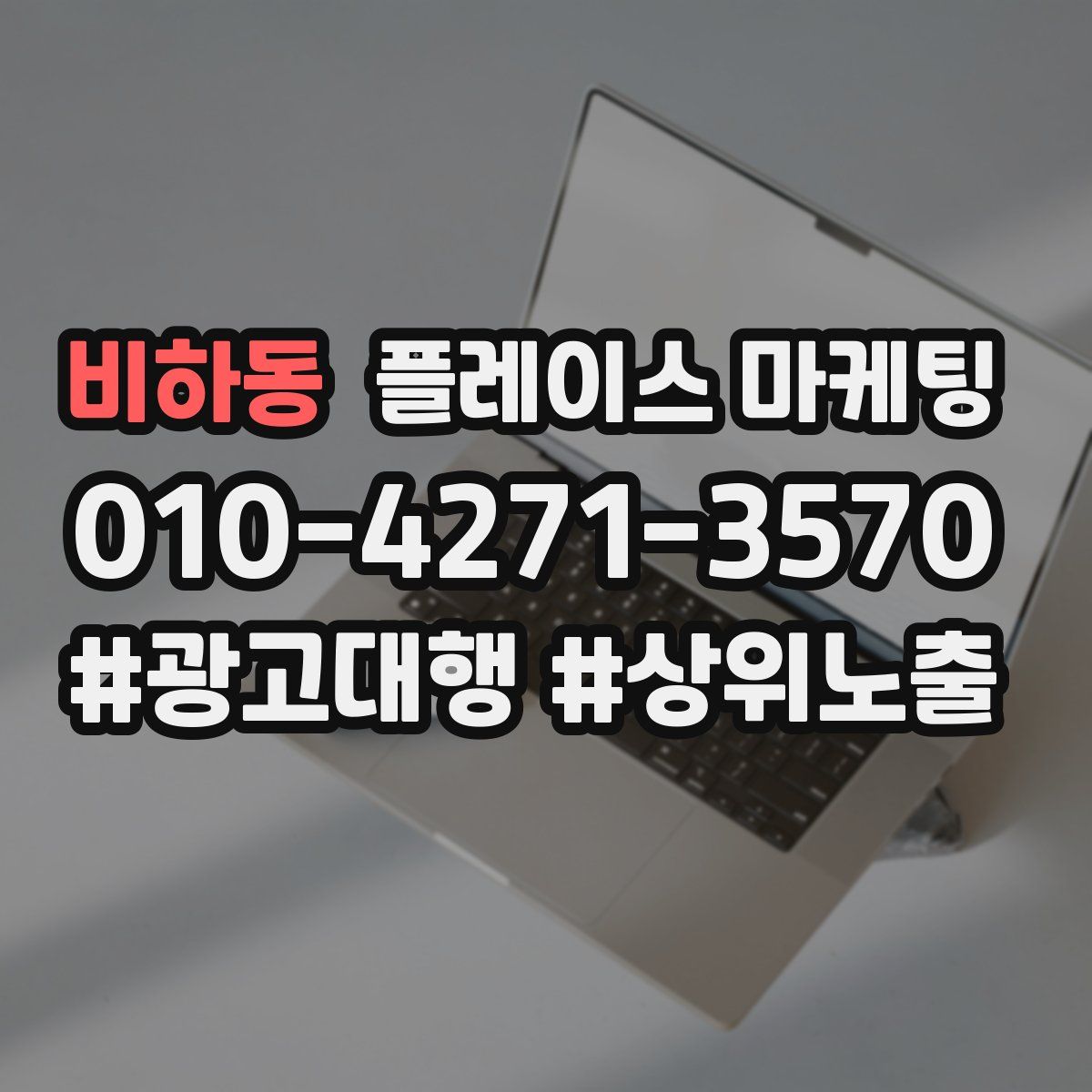 비하동 플레이스 마케팅