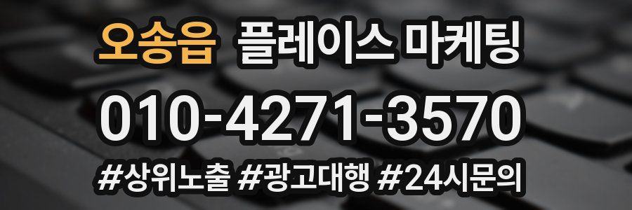 오송읍 플레이스 마케팅