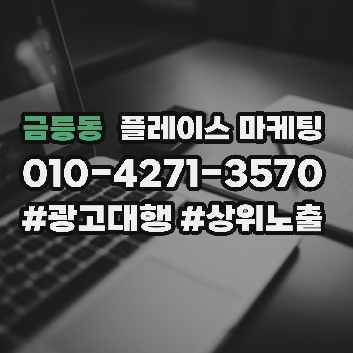 금릉동 플레이스 마케팅