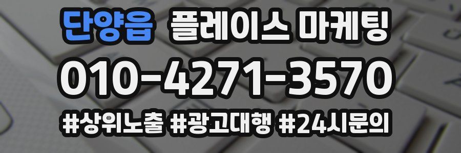 단양읍 플레이스 마케팅