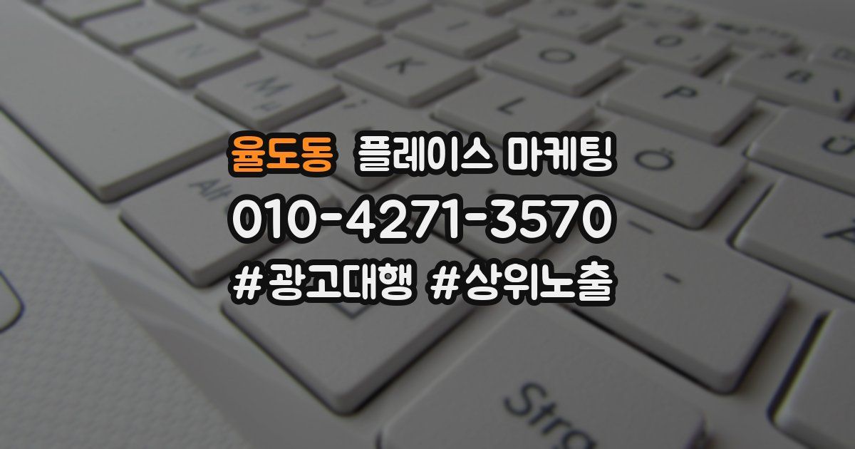 율도동 플레이스 마케팅