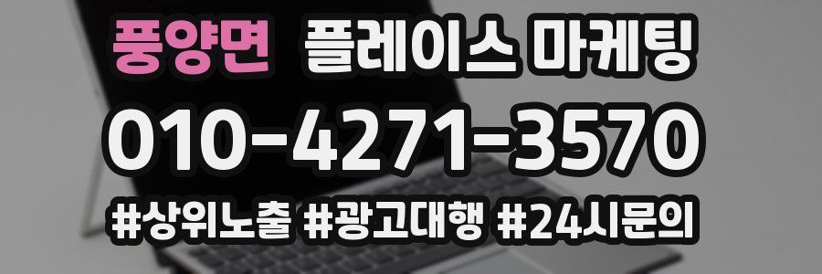 풍양면 플레이스 마케팅