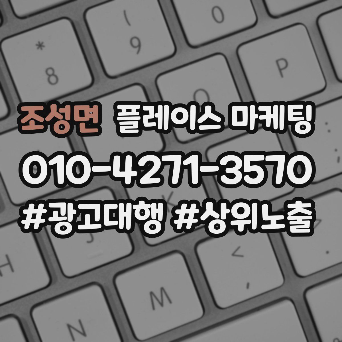 조성면 플레이스 마케팅