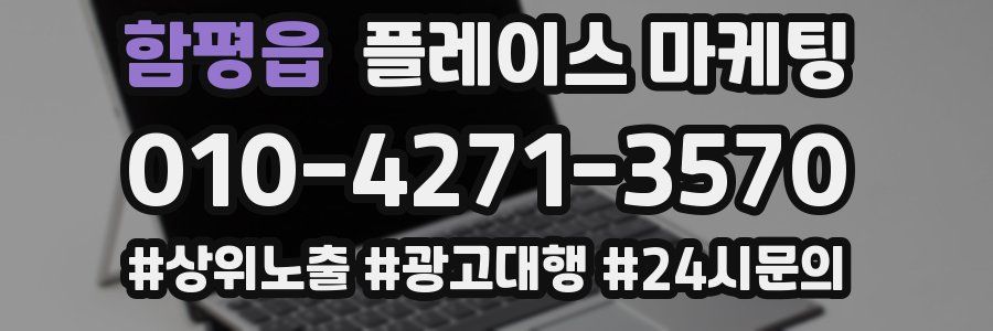 함평읍 플레이스 마케팅