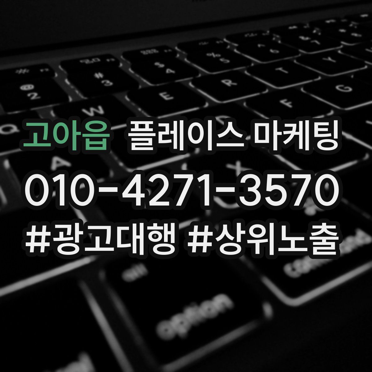 고아읍 플레이스 마케팅