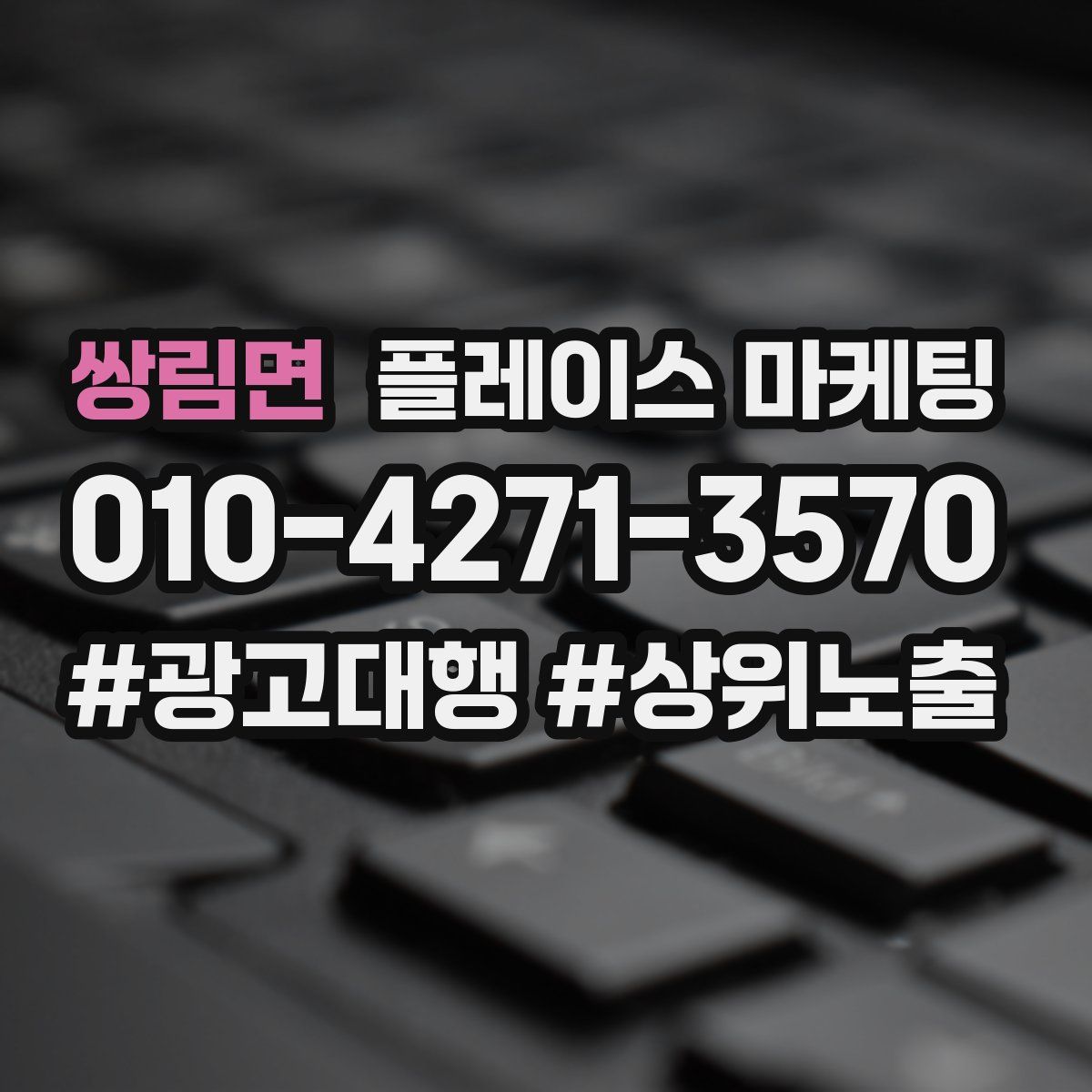 쌍림면 플레이스 마케팅
