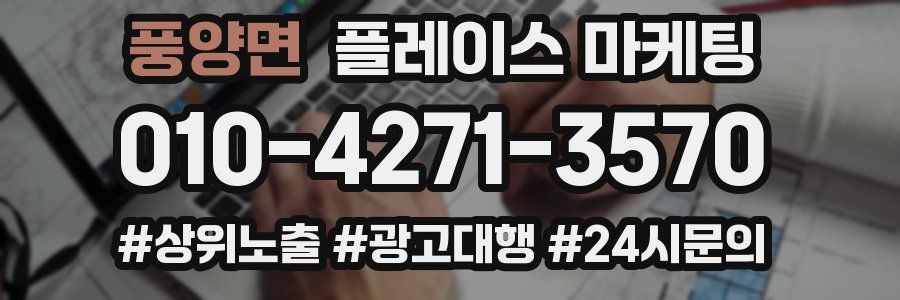 풍양면 플레이스 마케팅