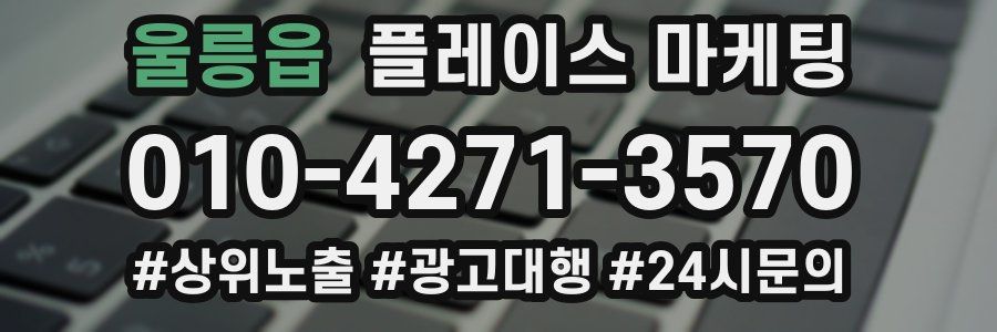 울릉읍 플레이스 마케팅