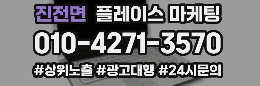 진전면 플레이스 마케팅