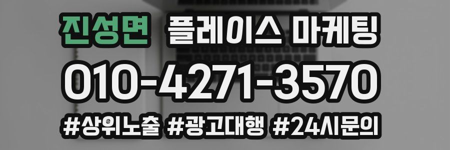 진성면 플레이스 마케팅
