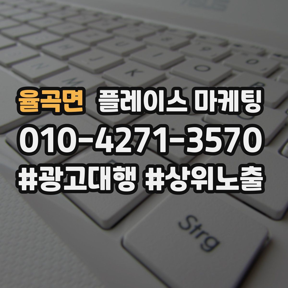 율곡면 플레이스 마케팅