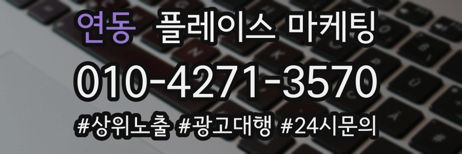 연동 플레이스 마케팅