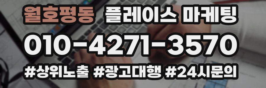 월호평동 플레이스 마케팅