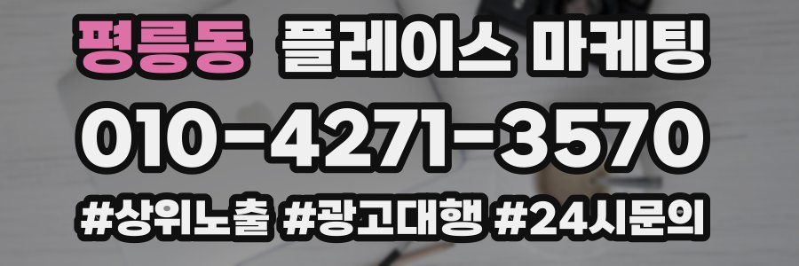 평릉동 플레이스 마케팅