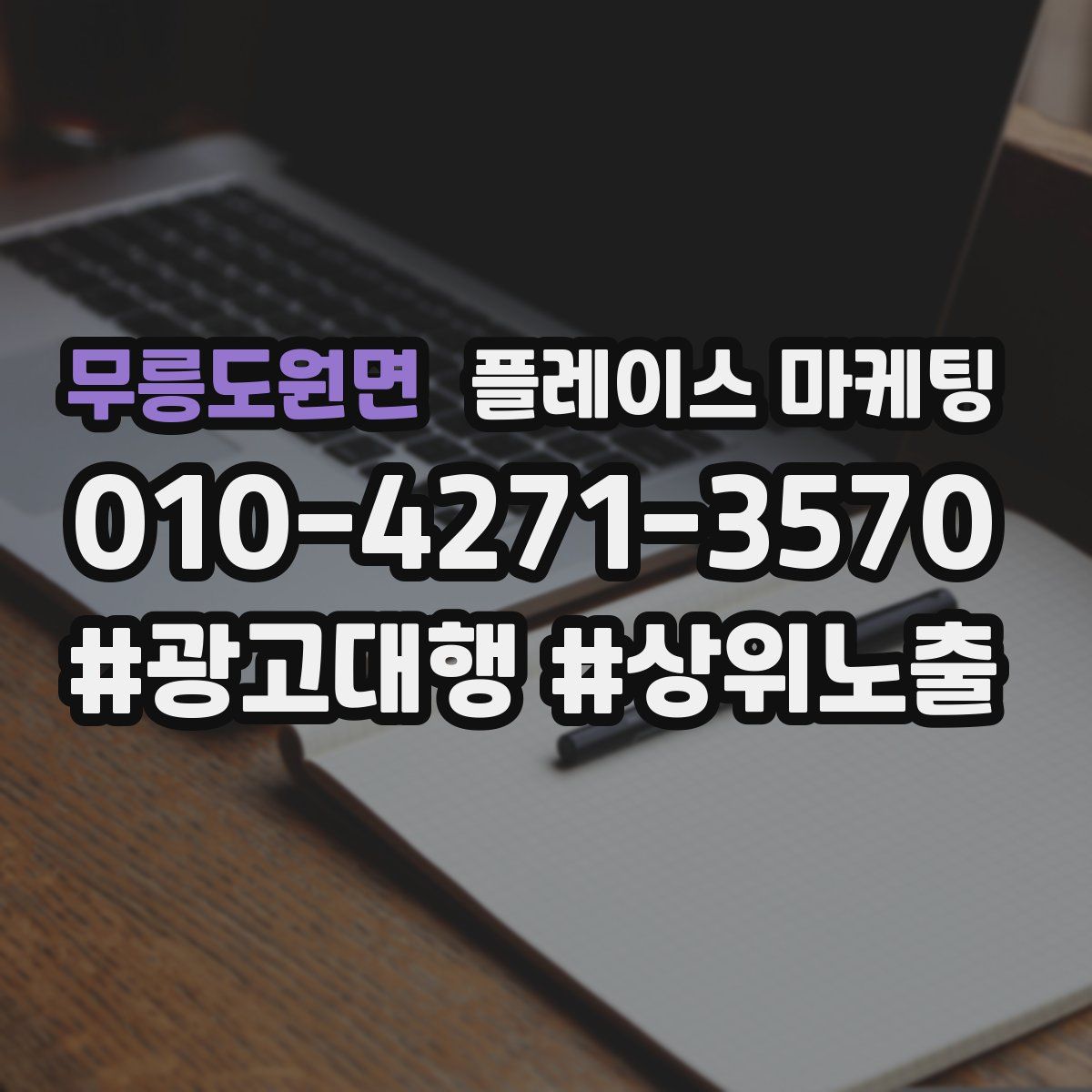 무릉도원면 플레이스 마케팅
