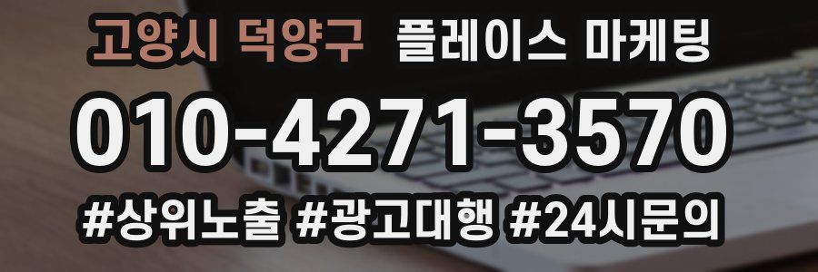 고양시 덕양구 플레이스 마케팅