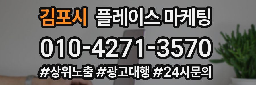 김포시 플레이스 마케팅