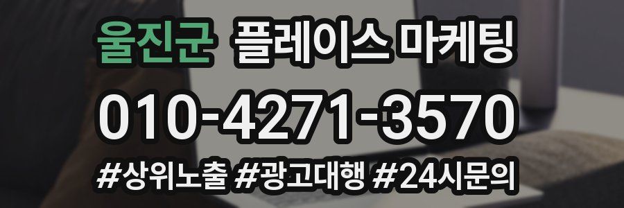 울진군 플레이스 마케팅