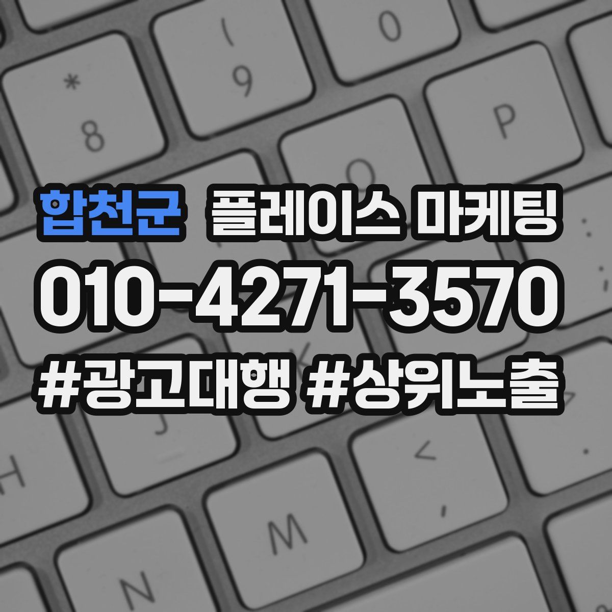 합천군 플레이스 마케팅