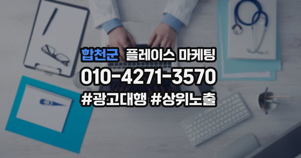 합천군 플레이스 마케팅