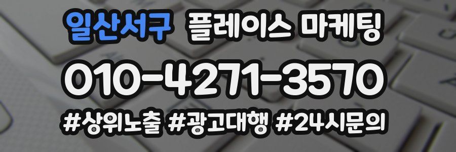 일산서구 플레이스 마케팅