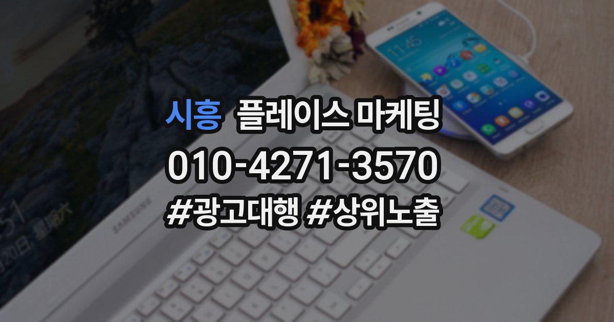 시흥 플레이스 마케팅