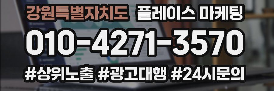 강원특별자치도 플레이스 마케팅