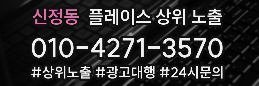 신정동 플레이스 상위 노출
