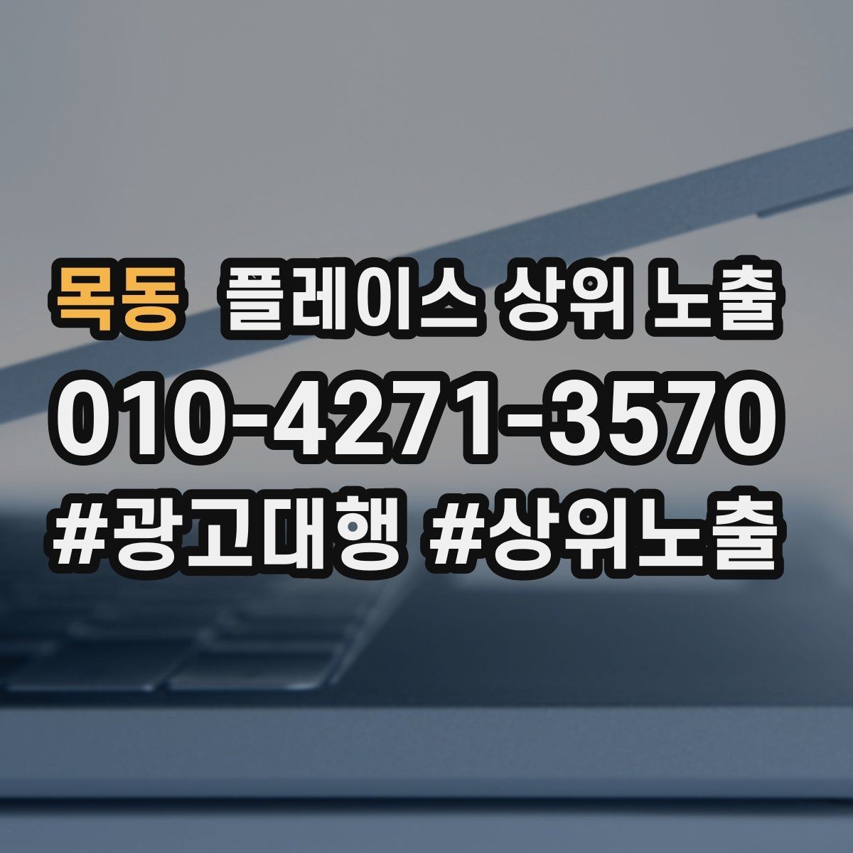 목동 플레이스 상위 노출 최저가 대신 신뢰를 주는 문구