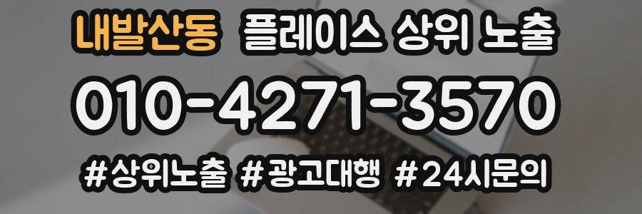 내발산동 플레이스 상위 노출
